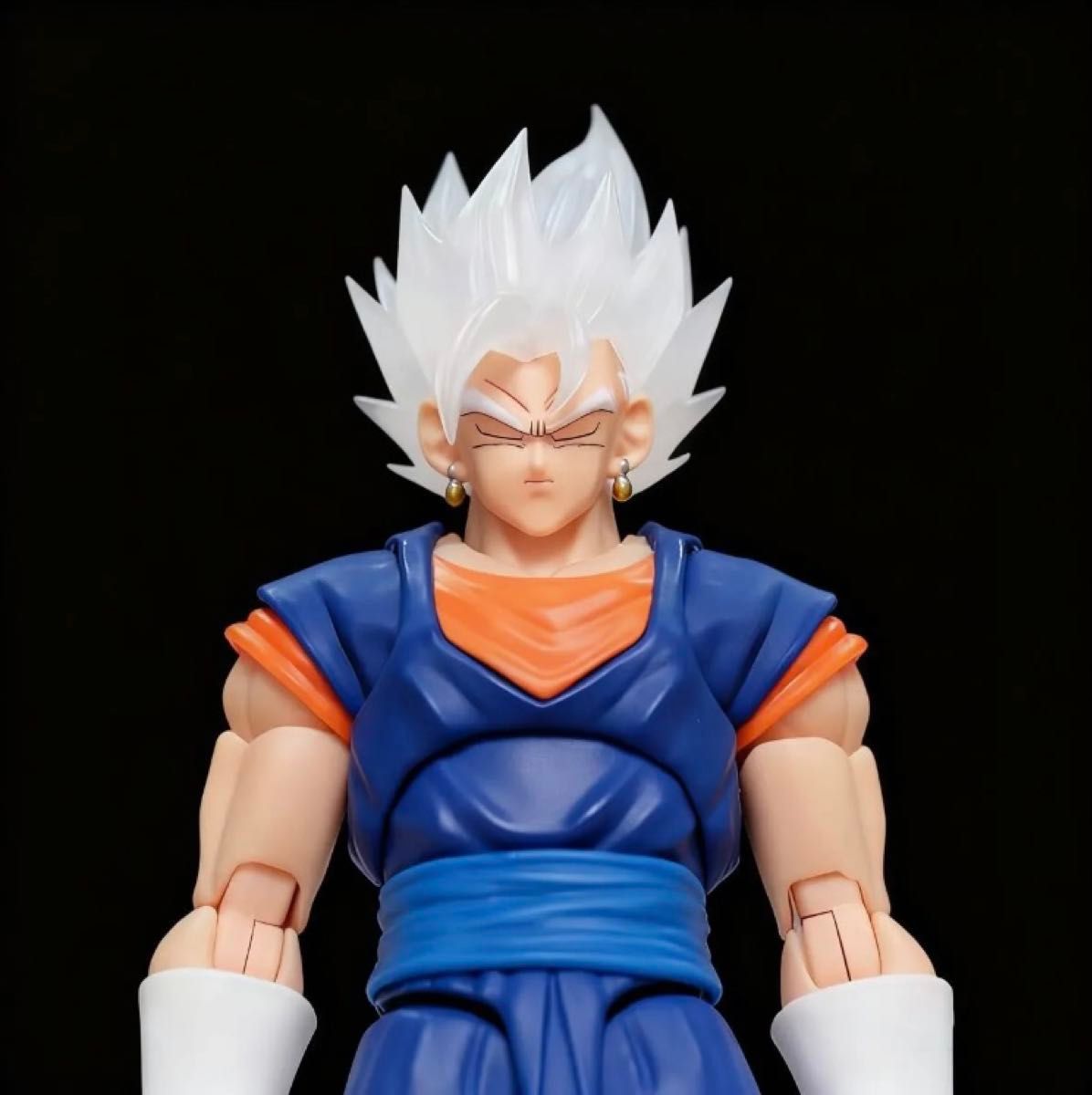 S H Figuarts用 ベジット 身勝手の極意 カスタムヘッドパーツ クリア