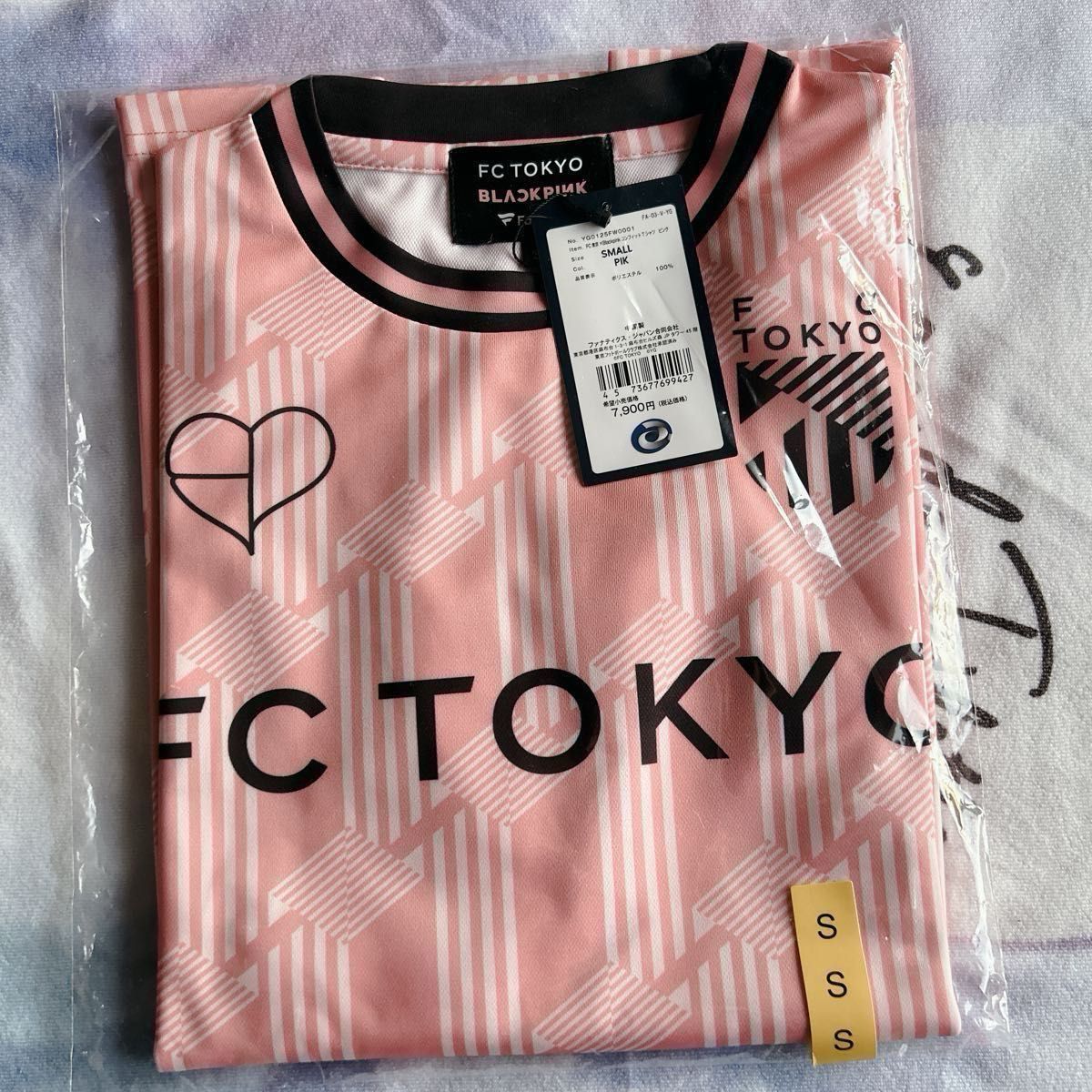 FC東京 × BLACKPINK コンフィットTシャツ ピンク サッカー