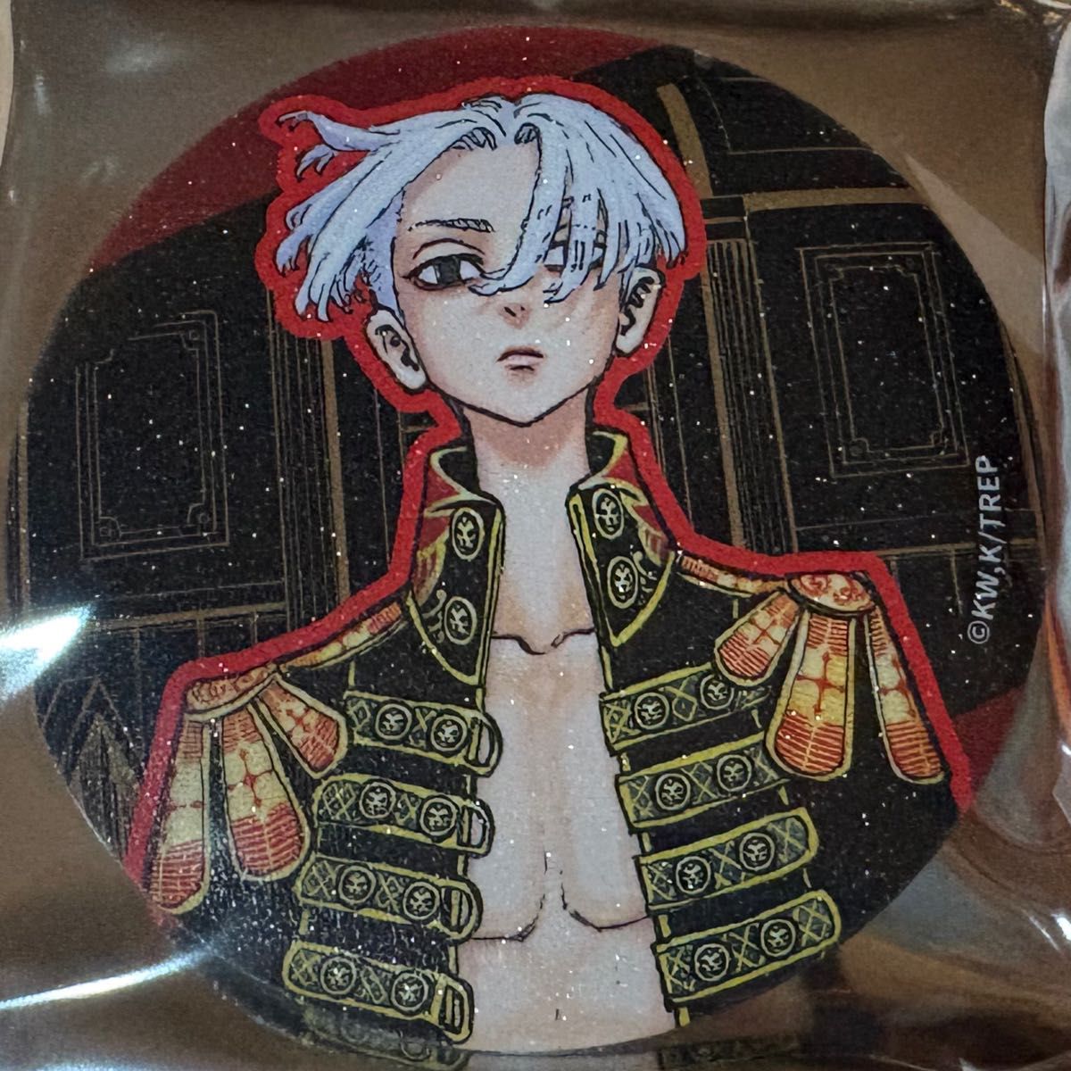 東京リベンジャーズ 台湾 高雄展 ラメ 缶バッジ 佐野万次郎｜Yahoo