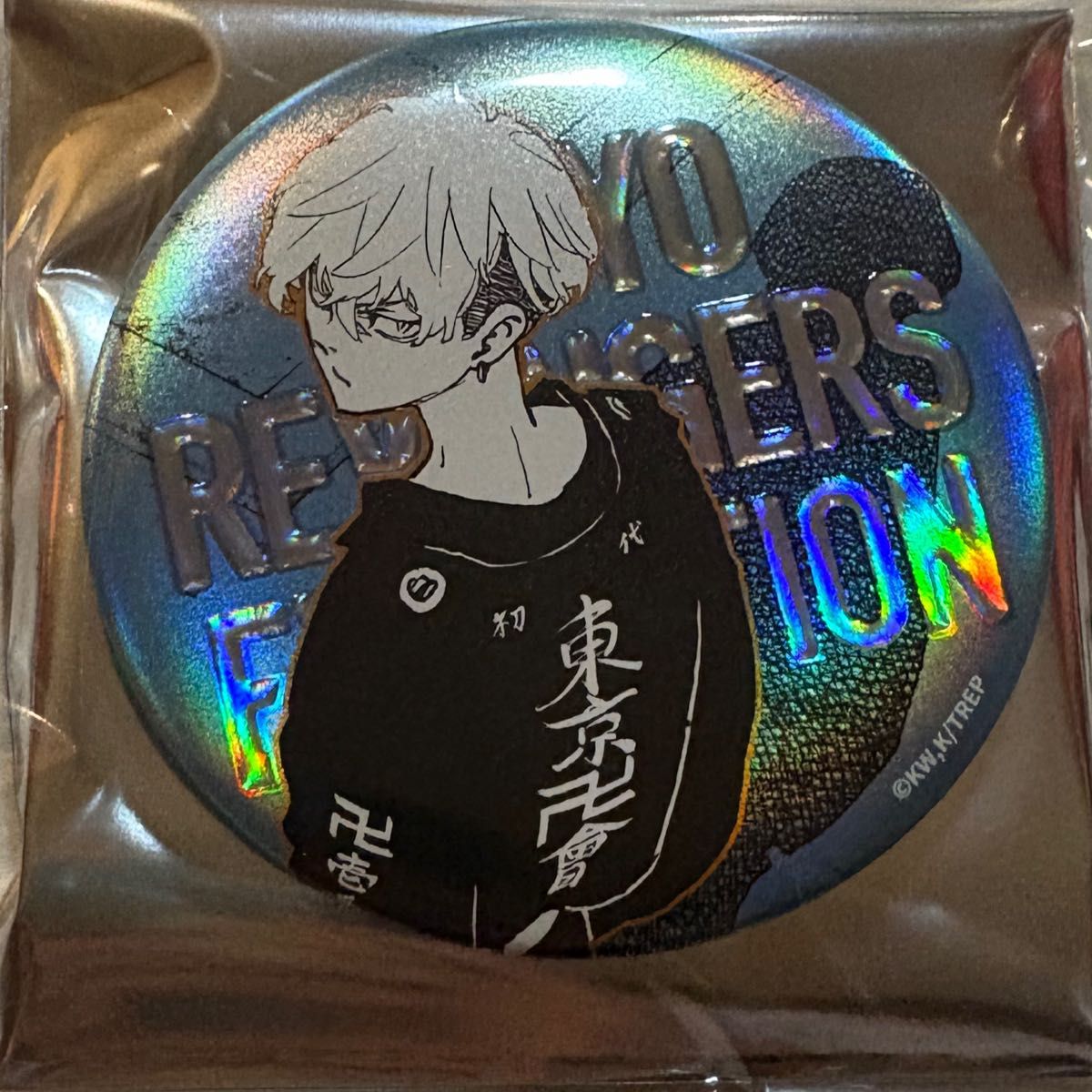 東京リベンジャーズ 台湾 高雄 台北 水玉缶バッジ 松野千冬 台湾高雄