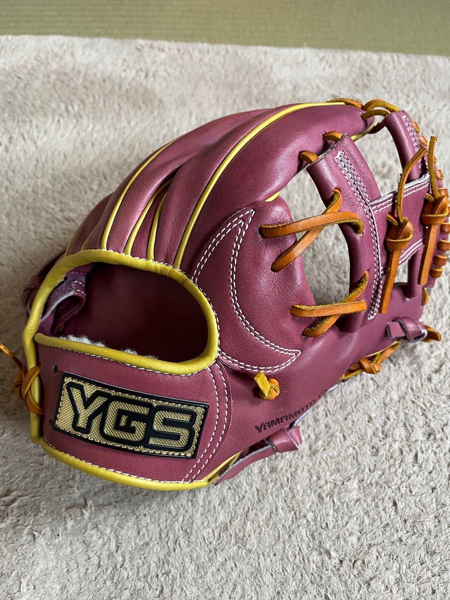 山本グラブスタジオ YGSプロライン 硬式内野用クリーム EA3 29センチ