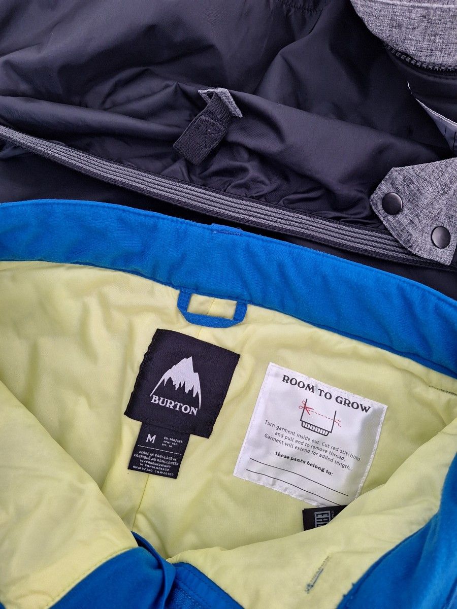 バートン スノー ボード ウエア 上下 セット キッズ M 140 手袋 タグ