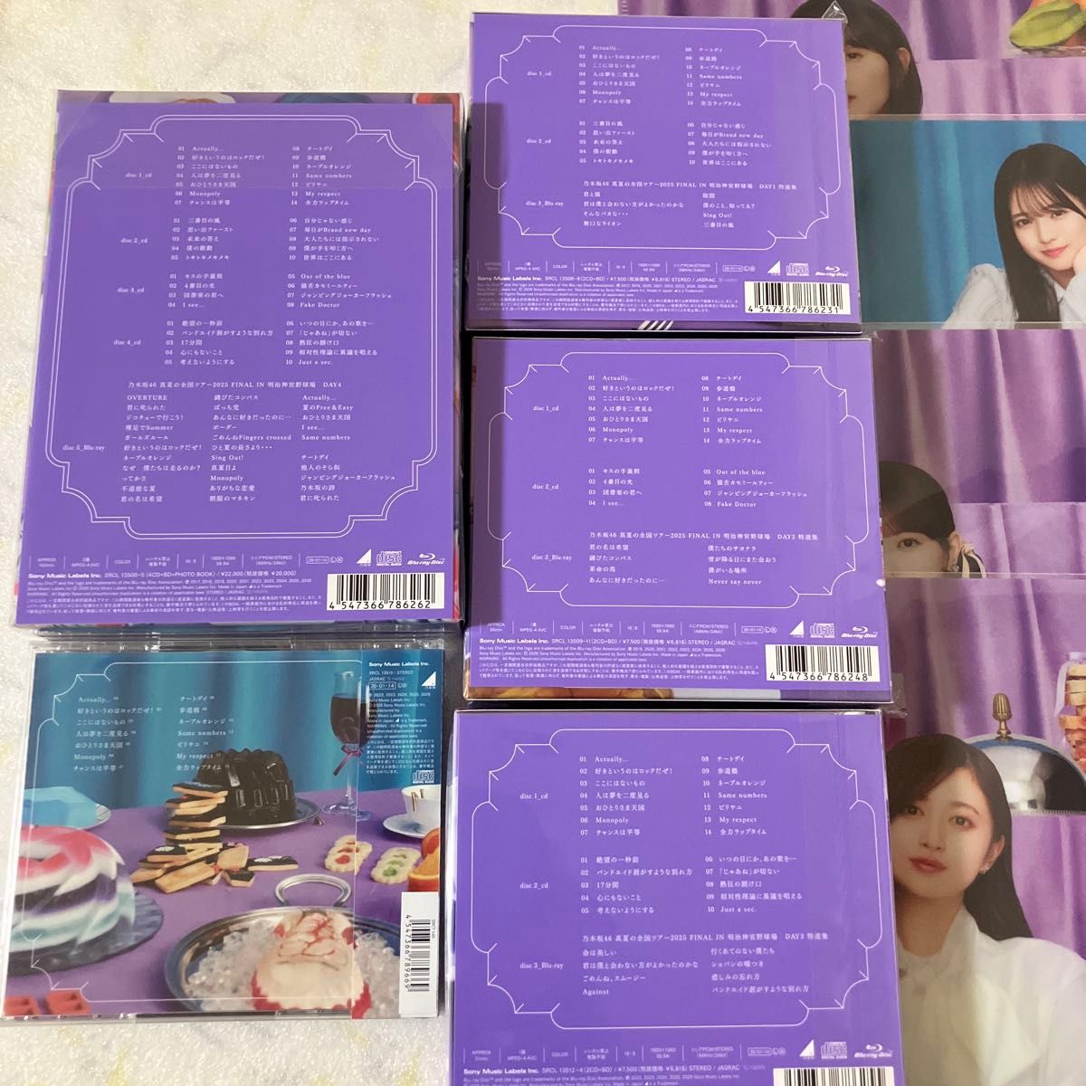 未再生］乃木坂46 My respect 完全生産限定盤＋初回生産限定盤ABC＋