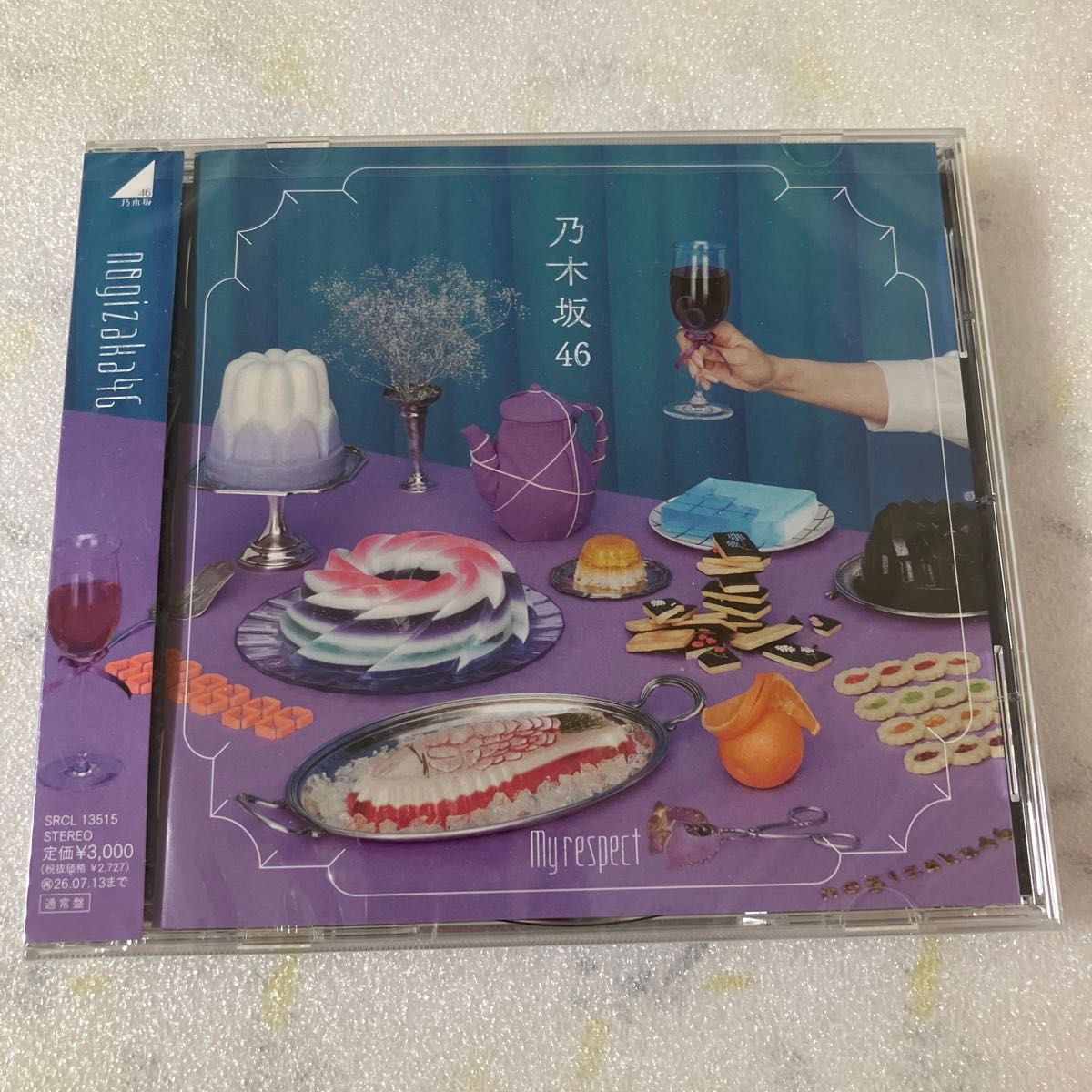 未再生］5thアルバム 乃木坂46 My respect 完全生産限定盤 4CD+Blu-ray