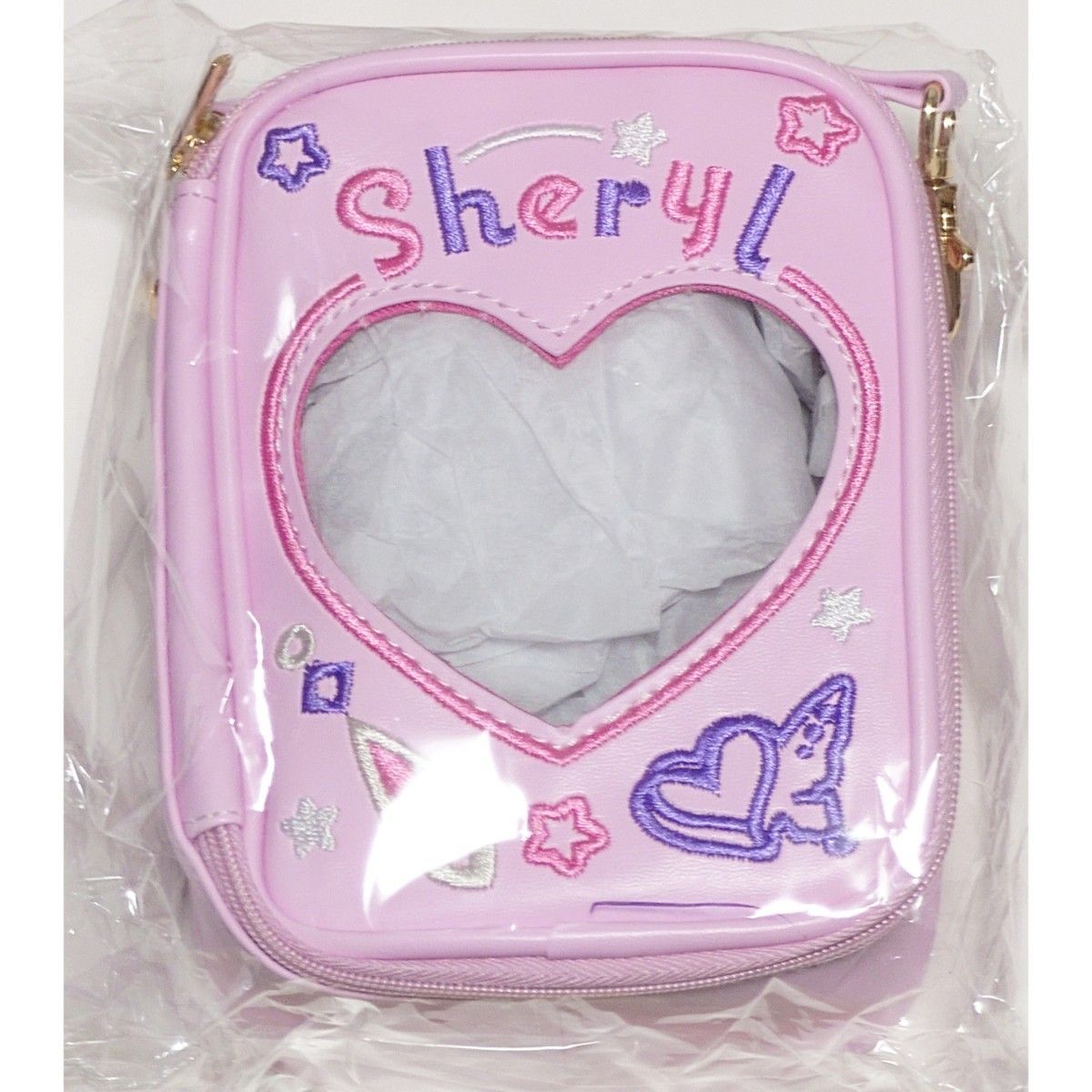 マクロス万国博覧会 マクロスF ぬいぐるみポーチ シェリル・ノーム