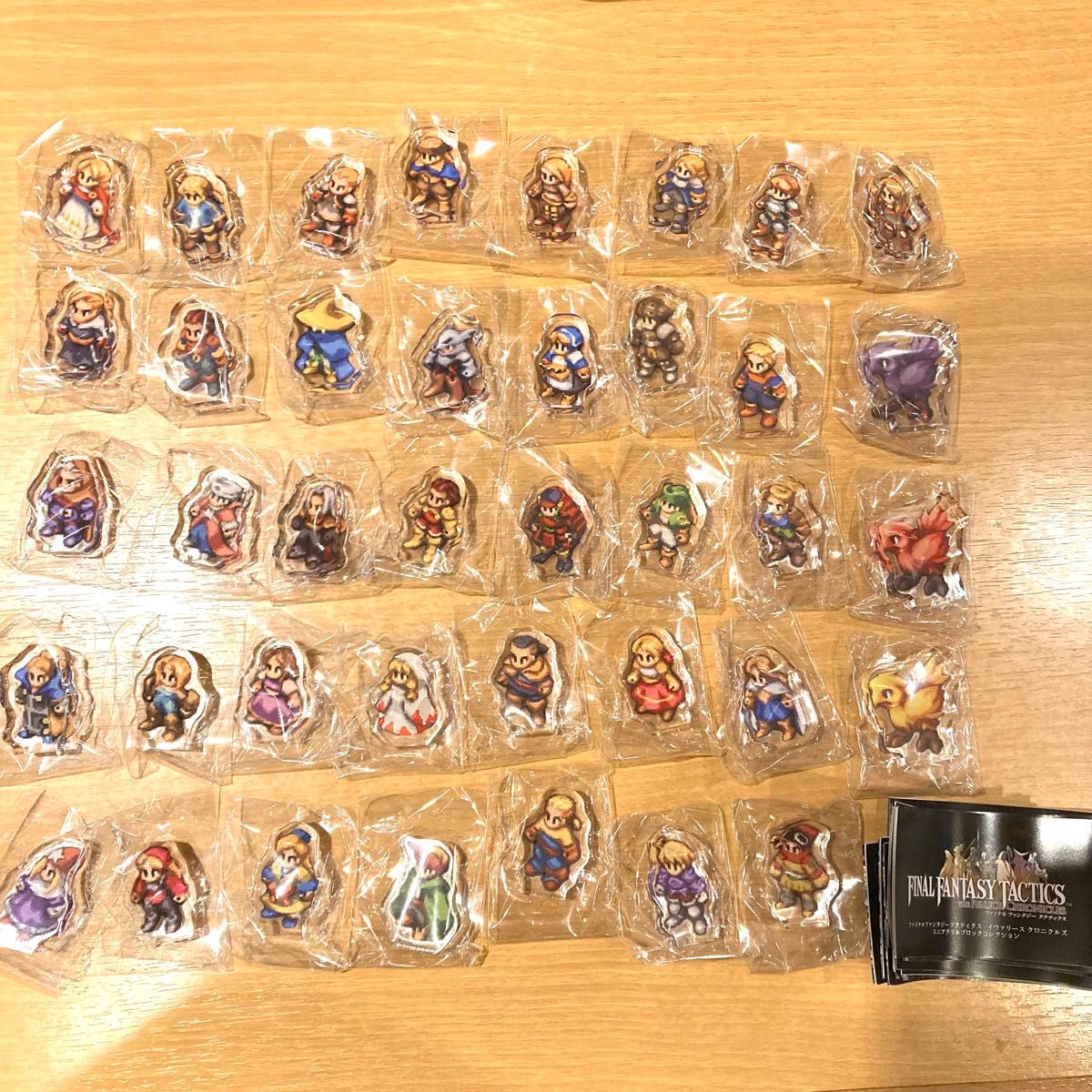 ファイナルファンタジータクティクス ミニ アクリルブロック