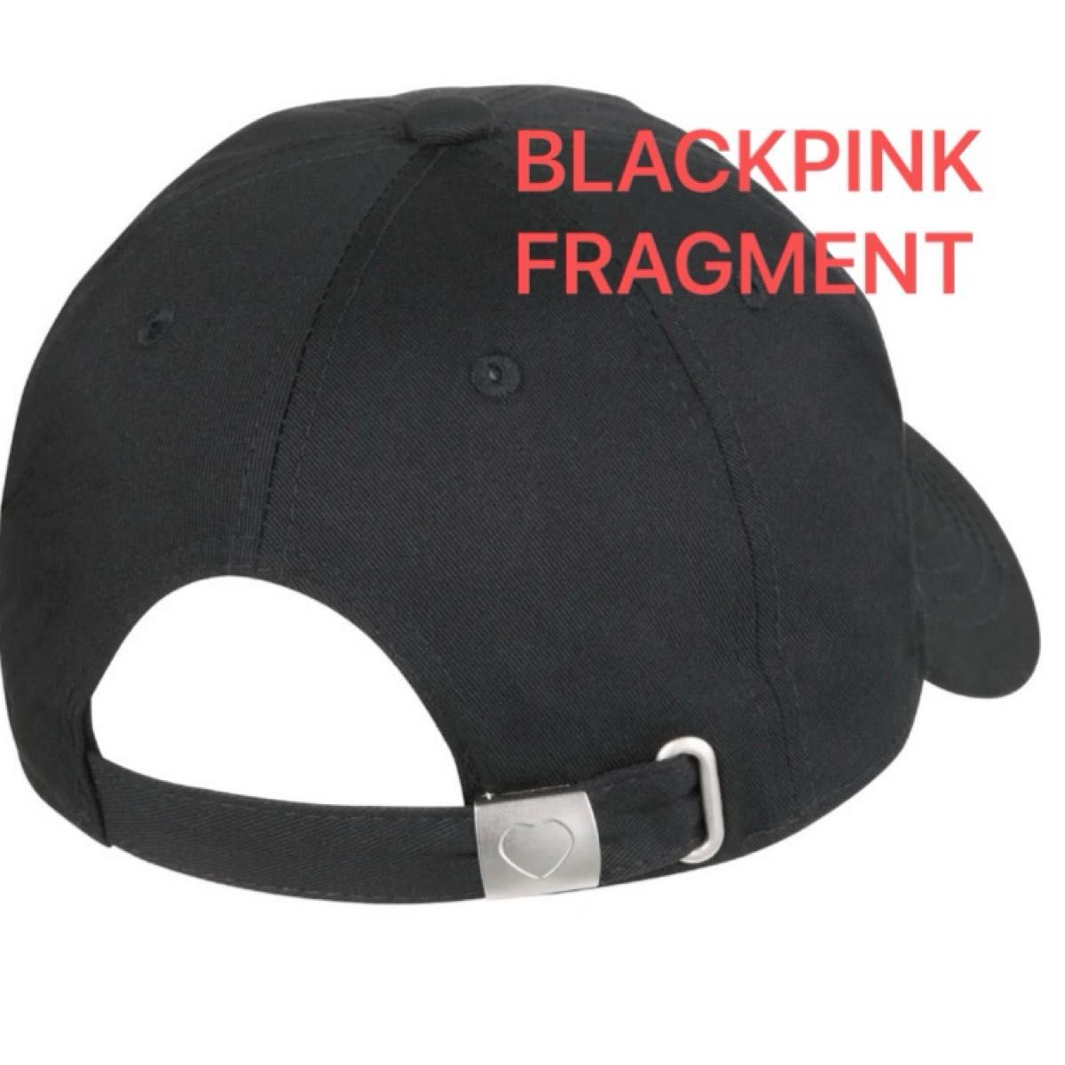 新品】ブラックピンク フラグメント FRAGMENT CAP‐BLACK‐BLACKPINK
