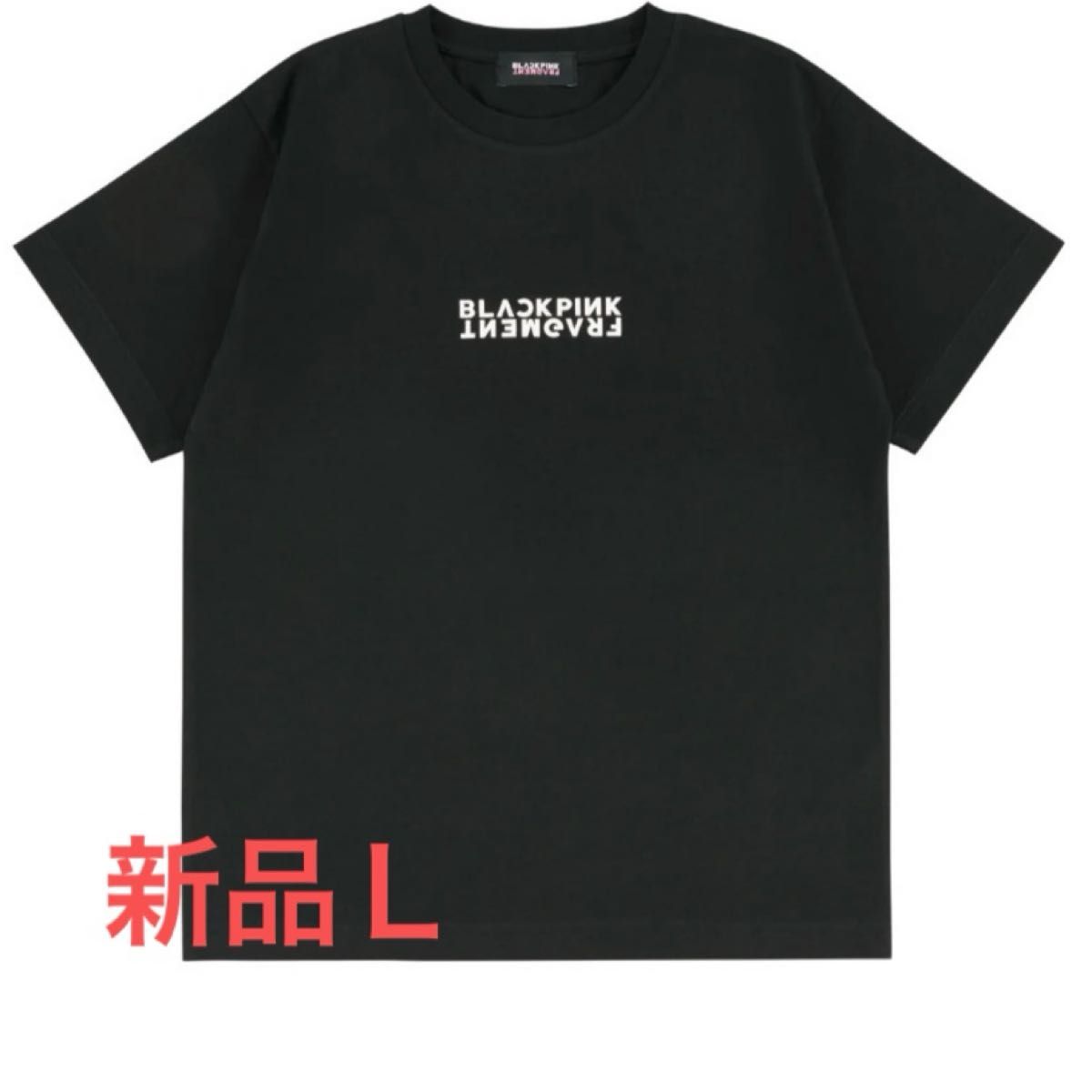 新品】ブラックピンク フラグメント FRAGMENT Tシャツ‐THUNDER