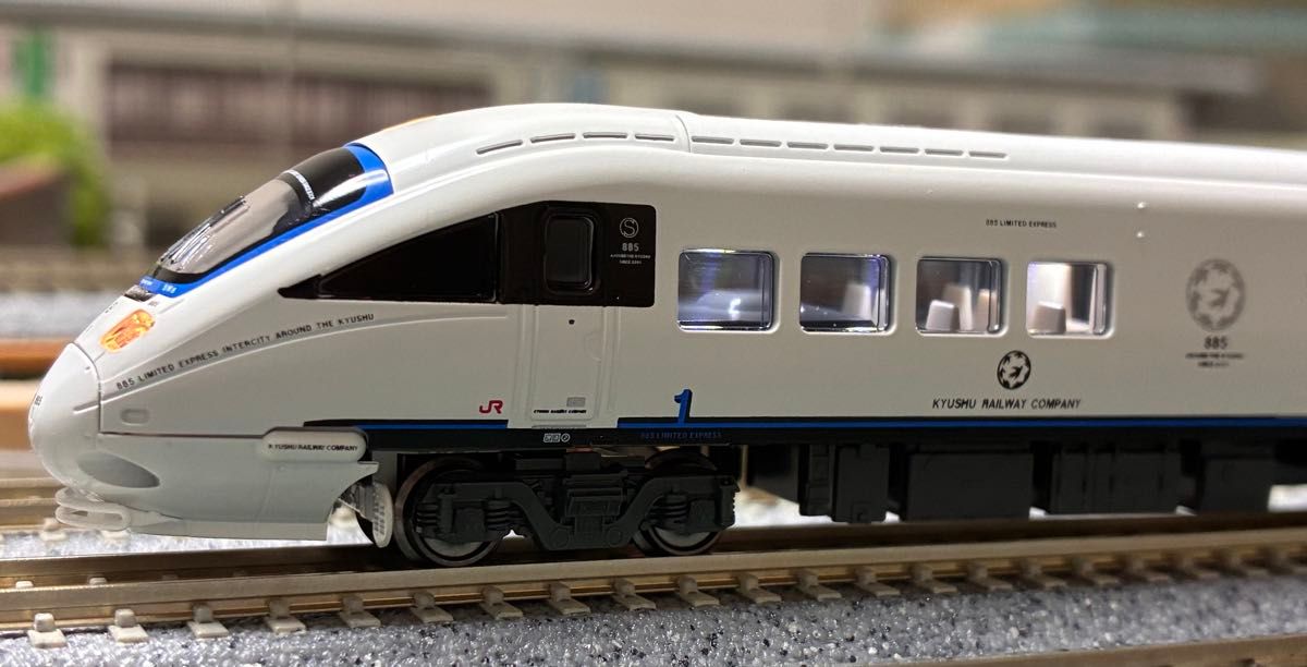 アクセスシャトルKATO 885系 アラウンド九州 6両セット 室内灯完備