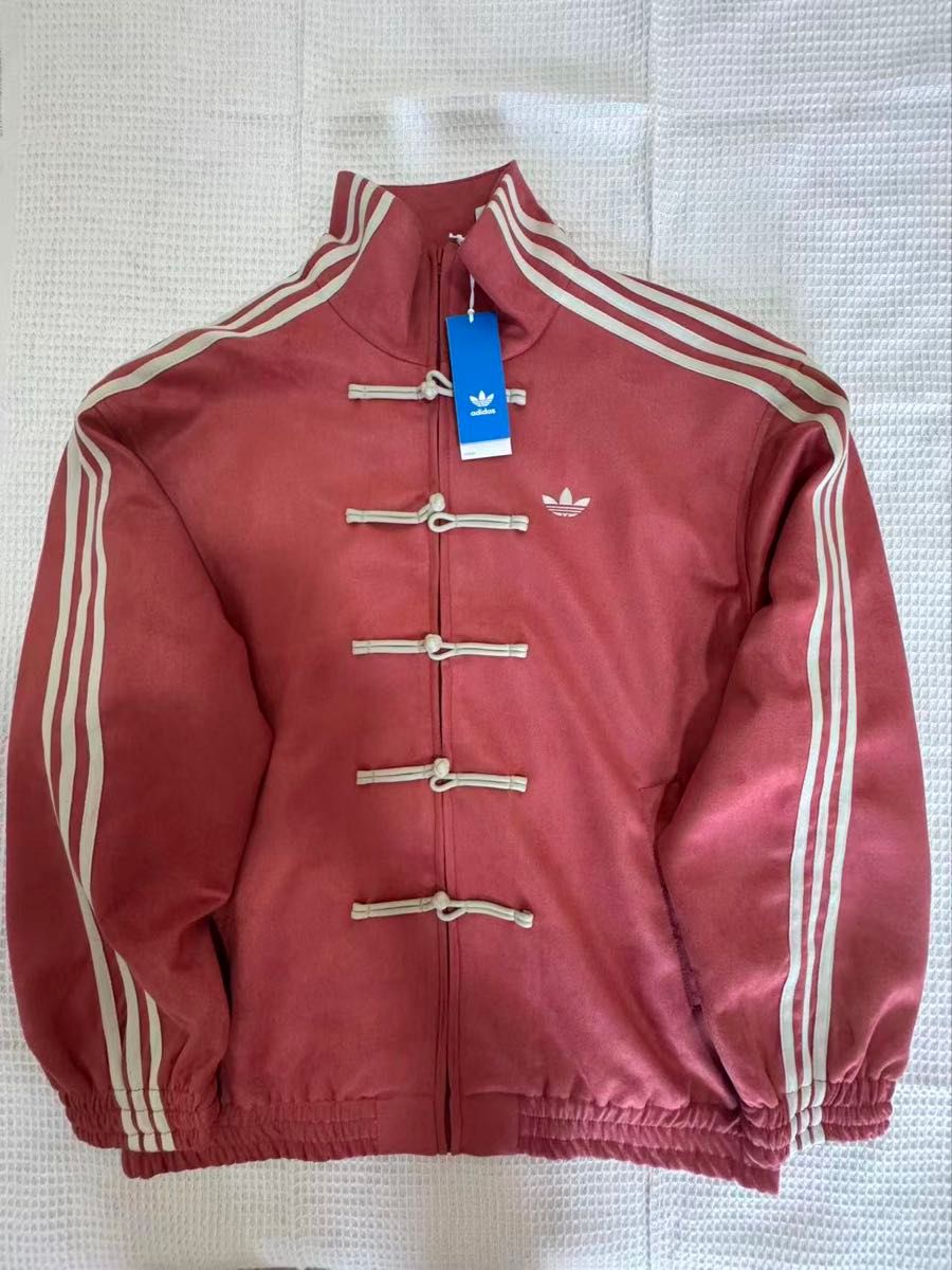 adidasアディダス 中国限定 蛇年トラックジャケット 赤-L-@｜Yahoo