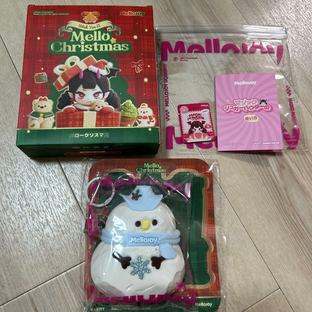 mellojoy メロジョイ スクイーズ メロークリスマス ウェストスノー