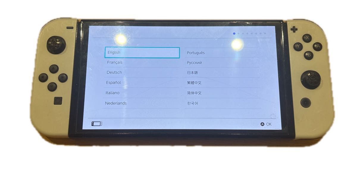 Nintendo Switch 有機ELモデル 本体＋ジョイコンセット（ジャンク品