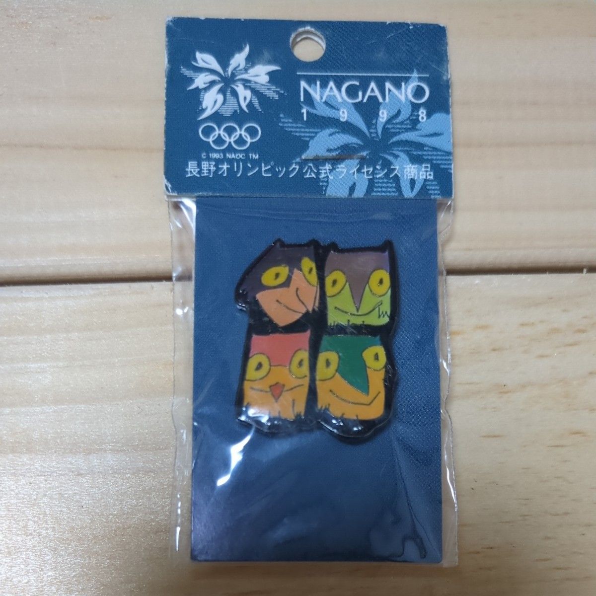 長野オリンピック 長野五輪公式マスコット 公式キャラ ピンバッジ