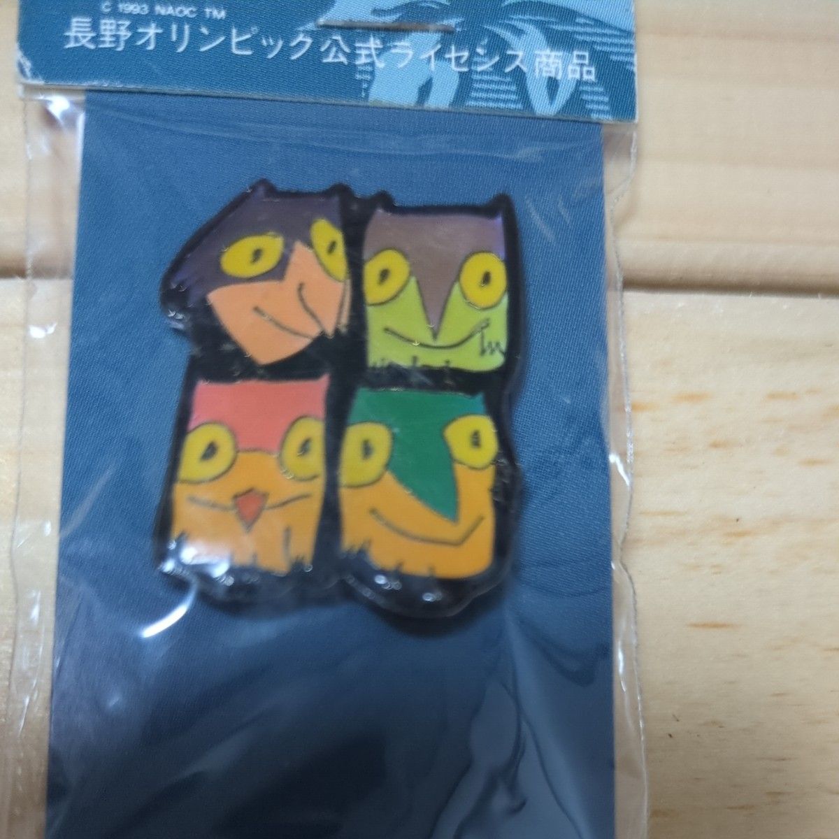 長野オリンピック 長野五輪公式マスコット 公式キャラ ピンバッジ