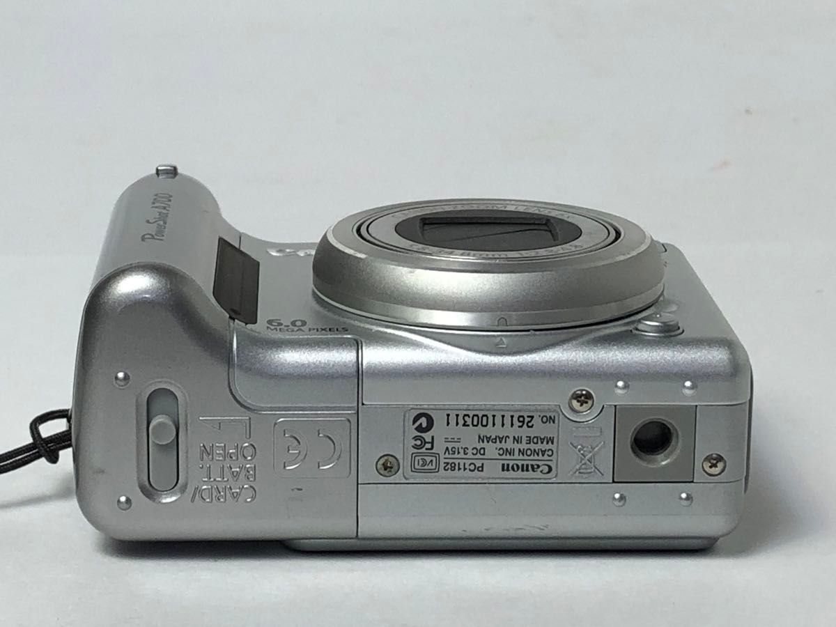 すぐに撮影OK Canon PowerShot A700 デジタルカメラ 動作品｜Yahoo