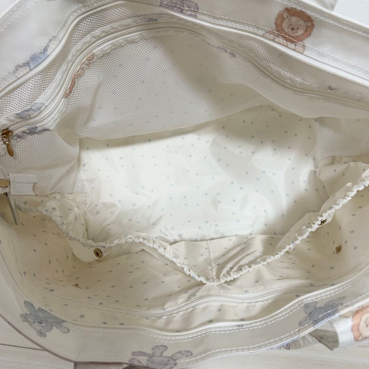 ジェラートピケ マザーズバッグ 母子手帳ケース おむつポーチ まとめ