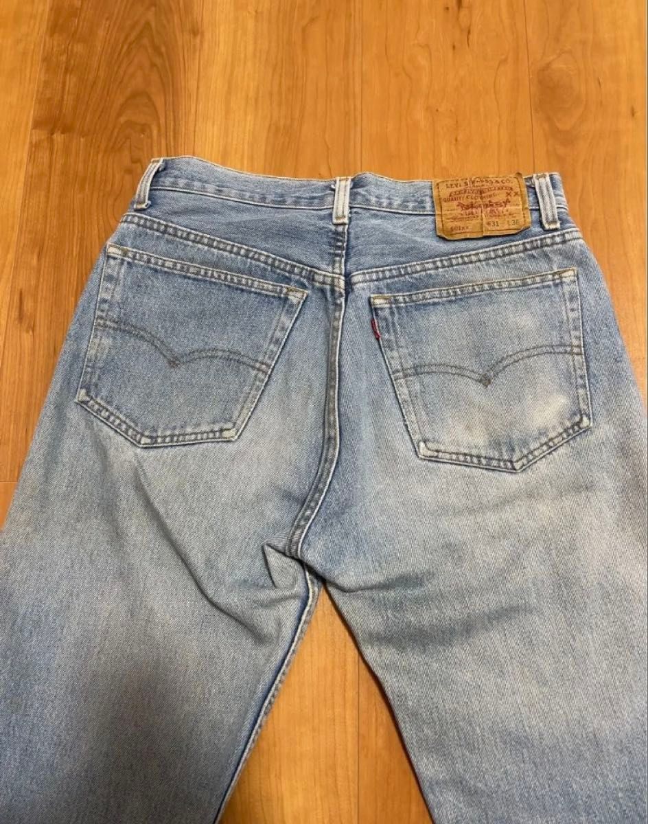 Levi's 501xx 90s W31 L36 ストレートデニム赤文字 555 USA製 アメリカ