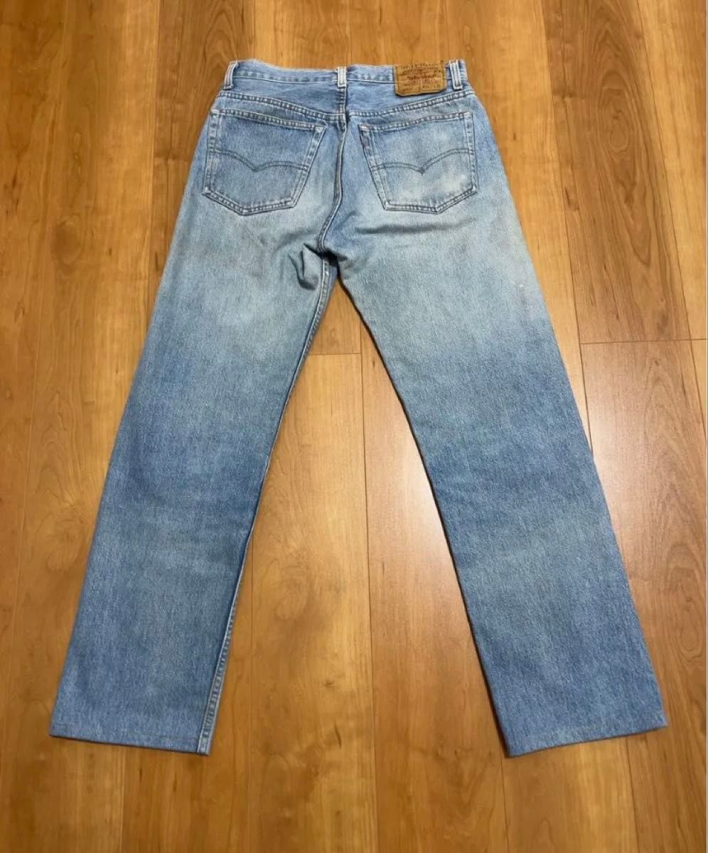 Levi's 501xx 90s W31 L36 ストレートデニム赤文字 555 USA製 アメリカ