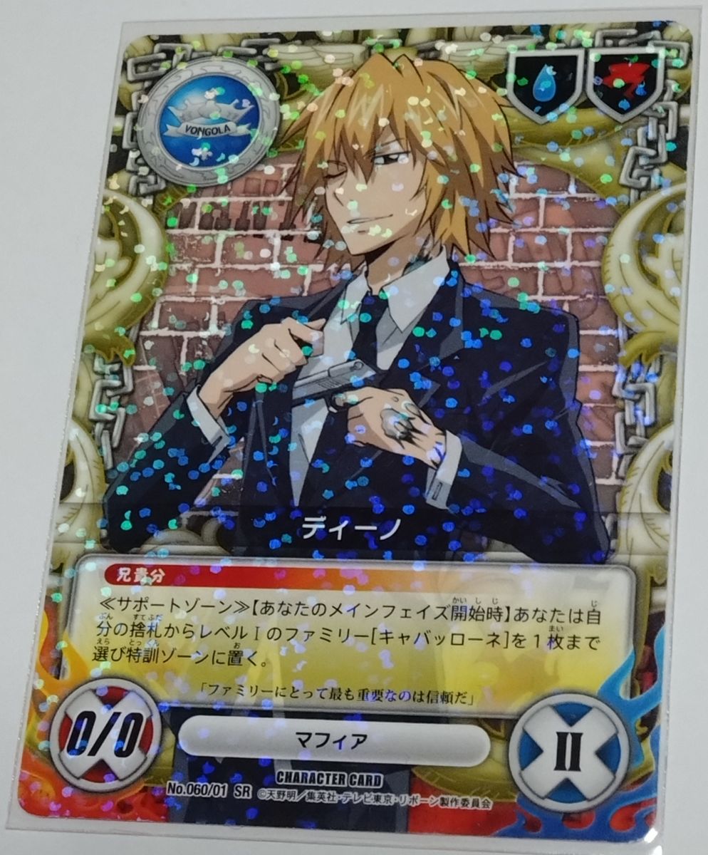 家庭教師ヒットマンREBORN リボーン CCG 1弾 UR SR レアカード