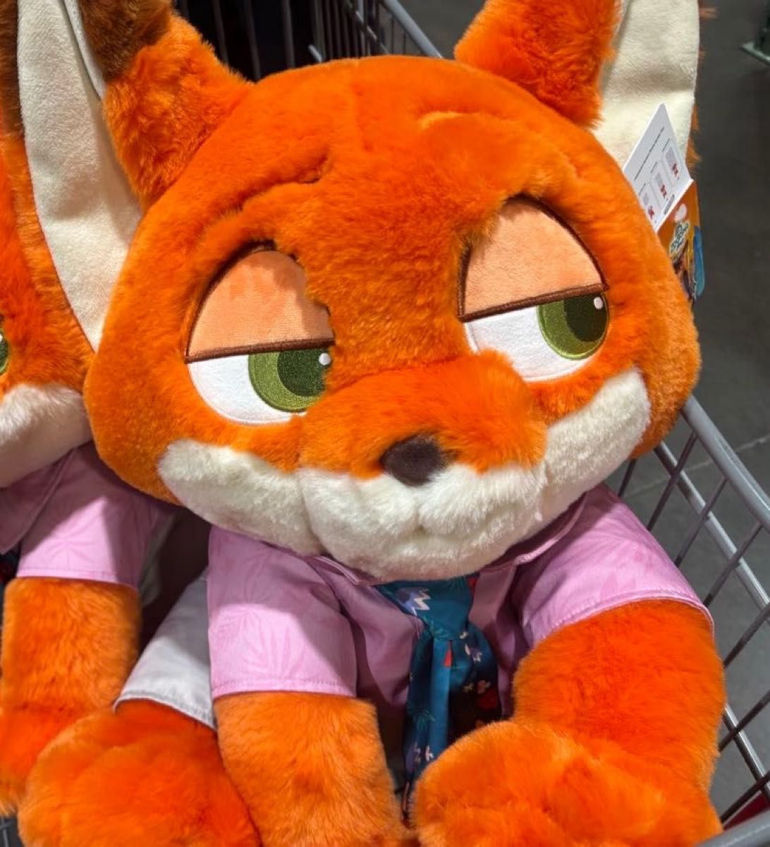 ズートピア ニック ぬいぐるみ コストコ ブランケット付き｜Yahoo