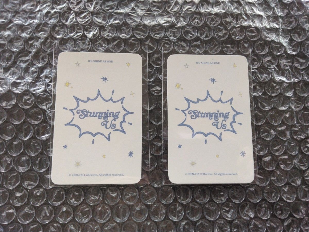 ジュノ ' Stunning Us ' 購入特典 フォトカード 2枚 2PM JUNHO｜Yahoo