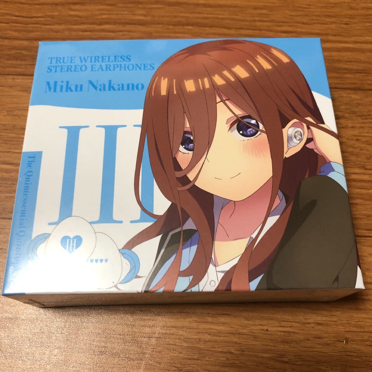 五等分の花嫁 中野五月 三玖 ワイヤレスイヤホン イヤフォン 水瀬