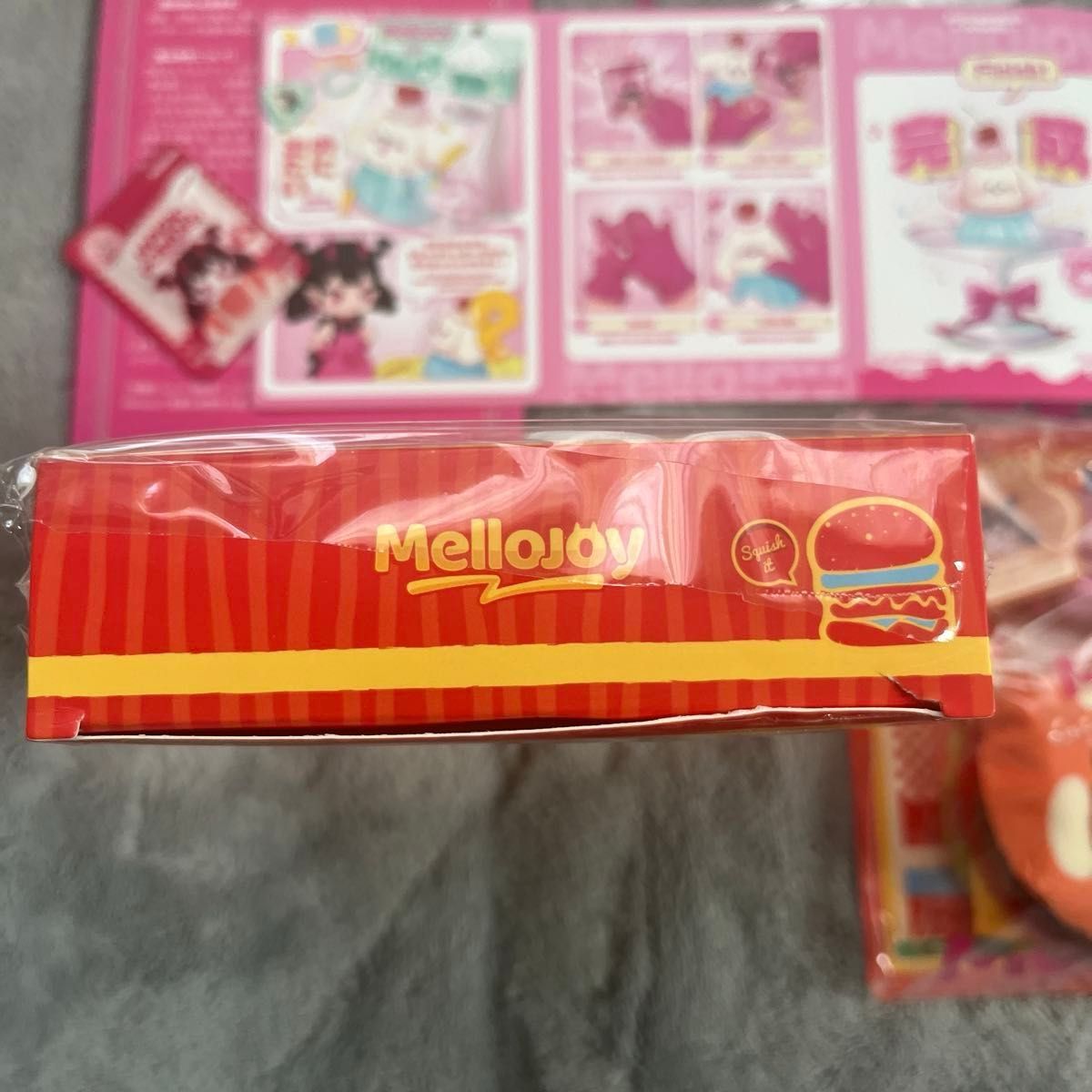 メロジョイ シークレット ハンバーガー キングオブバーガー スクイーズ