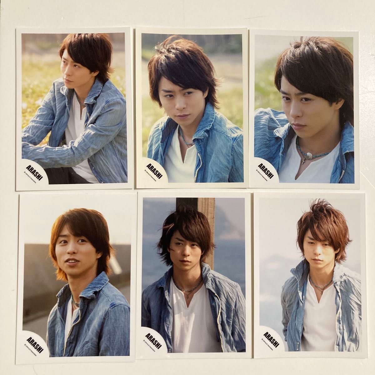 嵐☆櫻井翔☆公式写真008☆レア 超レア 嵐 嵐ロゴ 櫻井