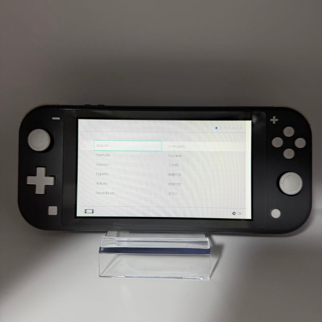 ジャンク】Nintendo Switch Lite グレー 本体のみ 液晶不良｜Yahoo