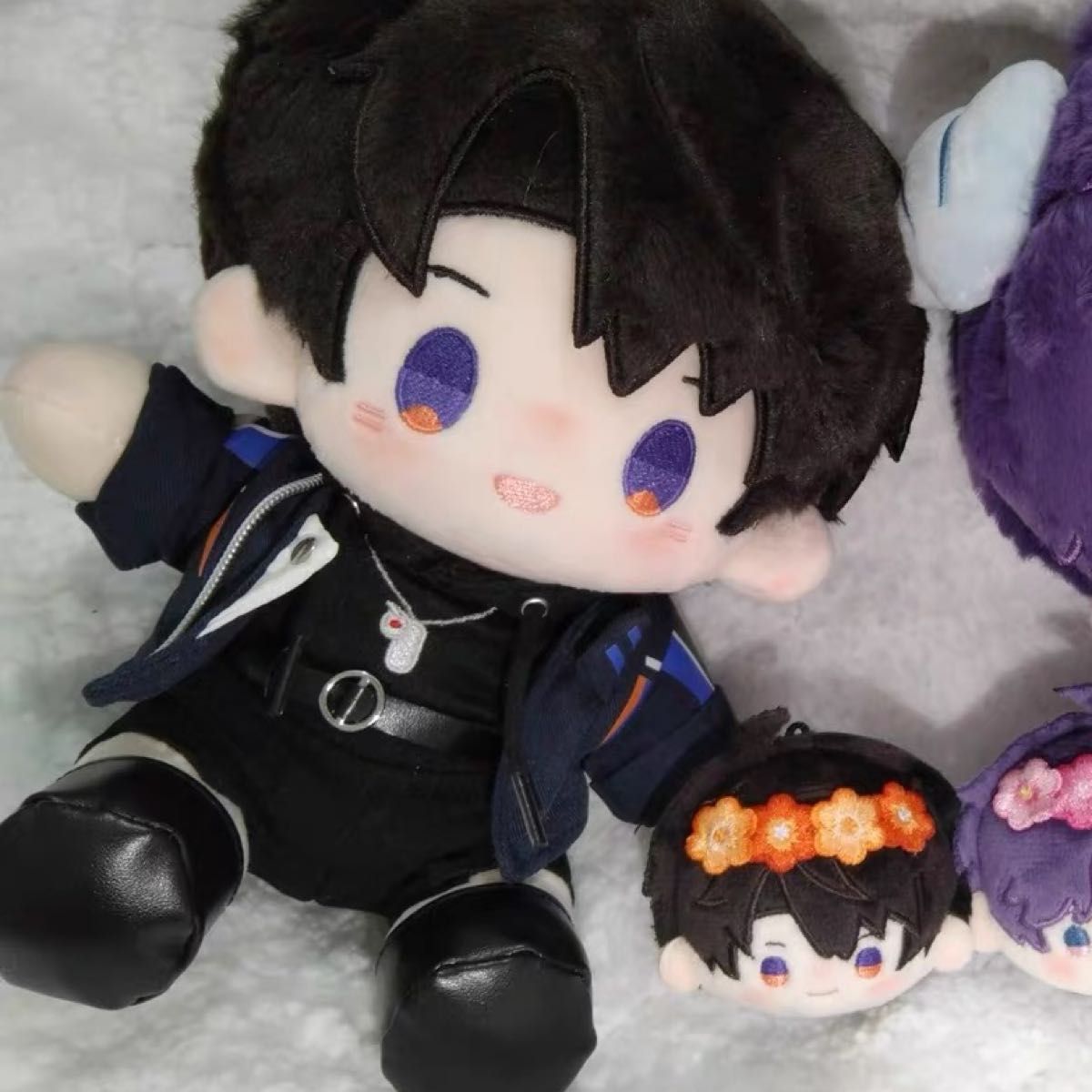 恋と深空 公式 正規品 マヒル 日日同行 ぬいぐるみ ぬいぐるみバッジ