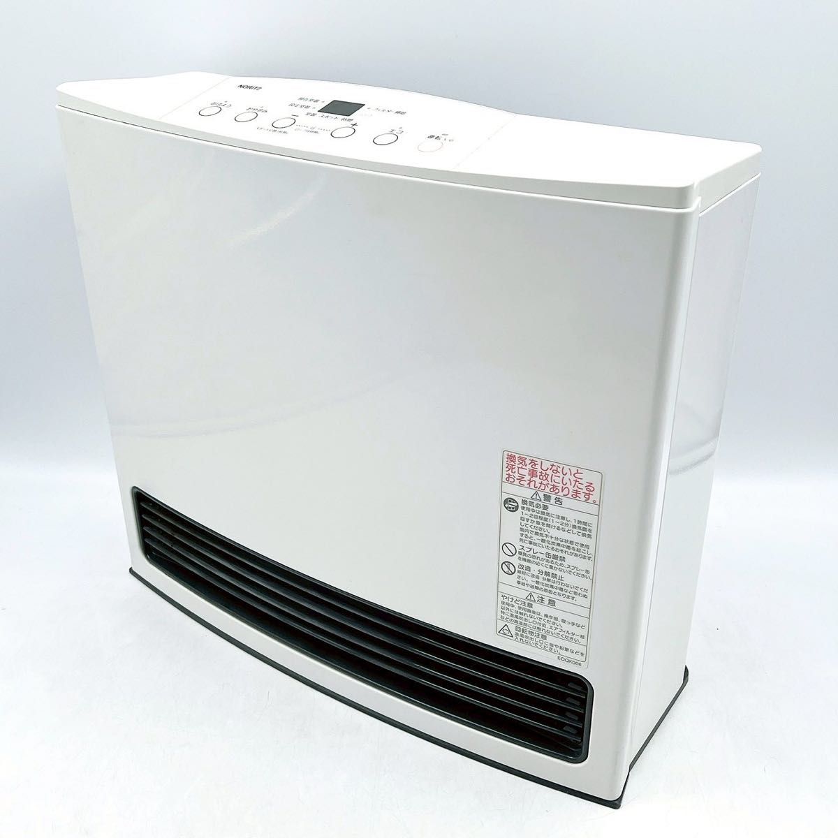 ノーリツ ガスファンヒーター GFH-4004S-W5 都市ガス 2017年製｜Yahoo