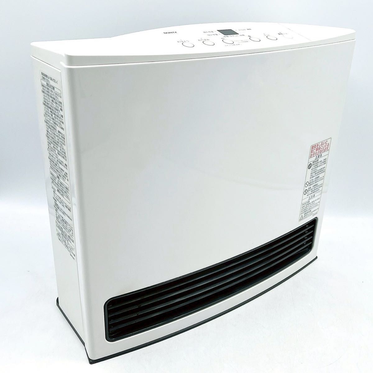 ノーリツ ガスファンヒーター GFH-4004S-W5 都市ガス 2017年製｜Yahoo