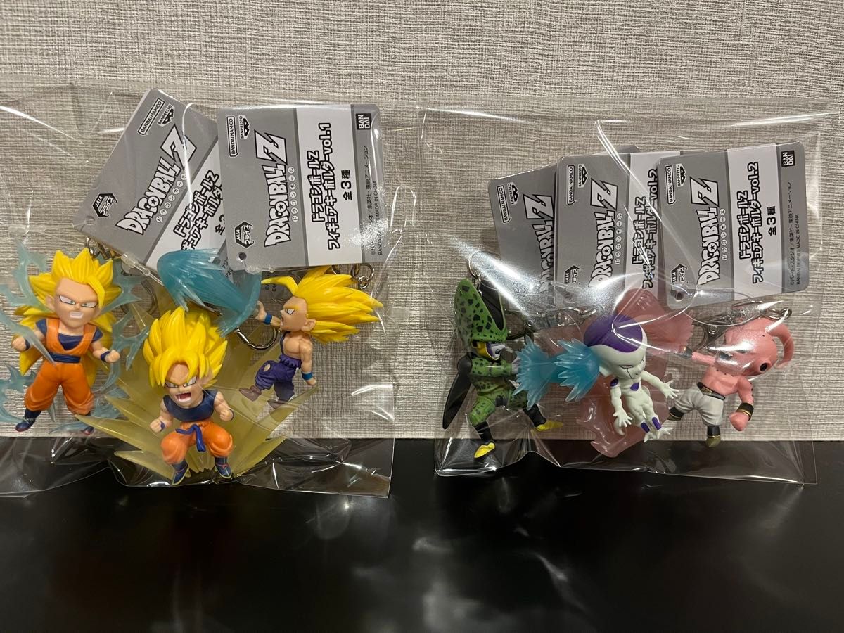 ドラゴンボールZ フィギュアキーホルダー vol 1 vol 2 全6種セット