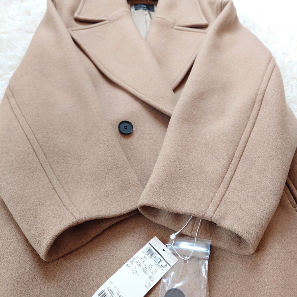 新品 完売 23区 ソフトメルトン Pコート ピーコート 大きいサイズ