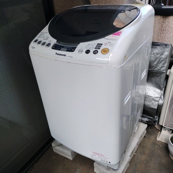中古美品 Panasonic 縦型 全自動電気洗濯乾燥機 NA-FR80H6｜Yahoo
