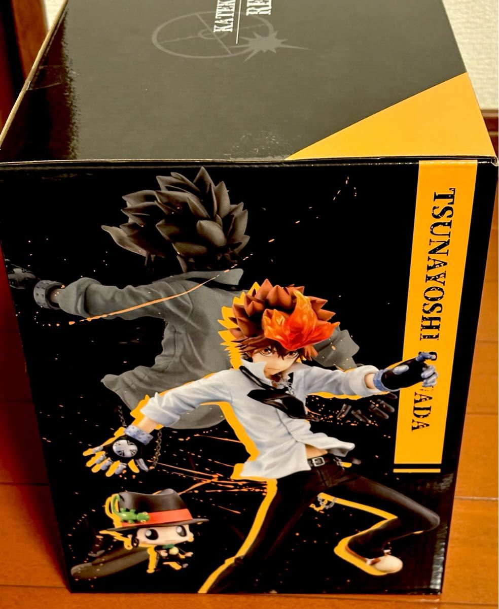 G E M 家庭教師ヒットマンREBORN 沢田綱吉＆雲雀恭弥＆リボーン 完成品