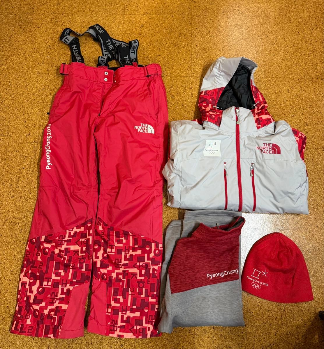 THE NORTH FACE 平昌オリンピック スキーウェアセット スノーボード