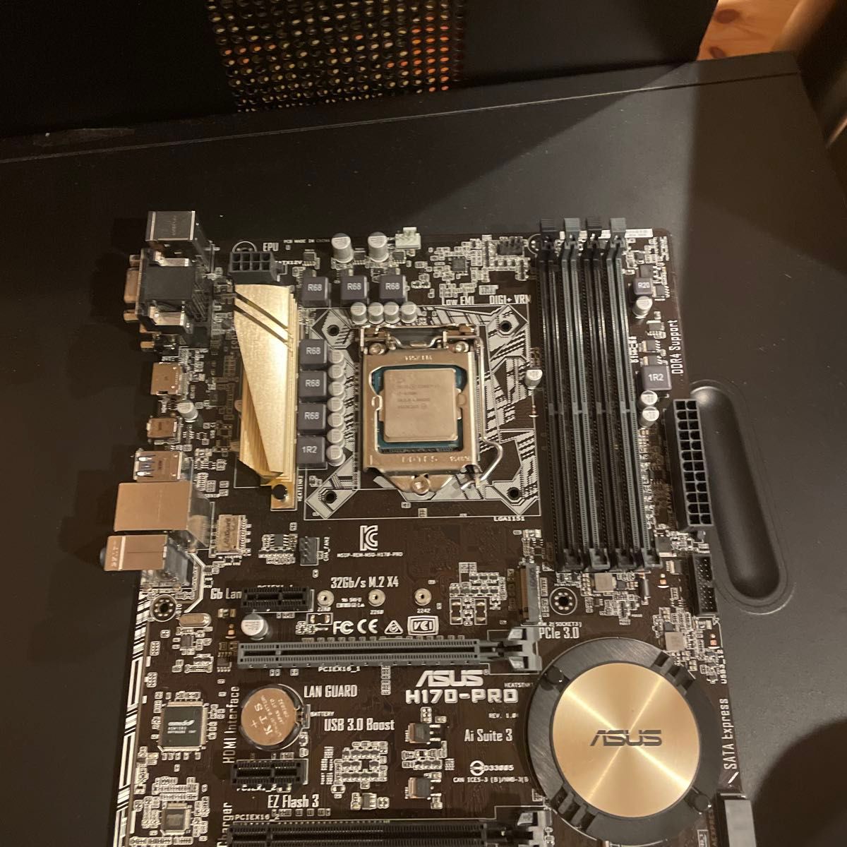 ASUS H170-PRO ATXマザーボード+ Core i7-6700 ASUS H170-PRO ATX