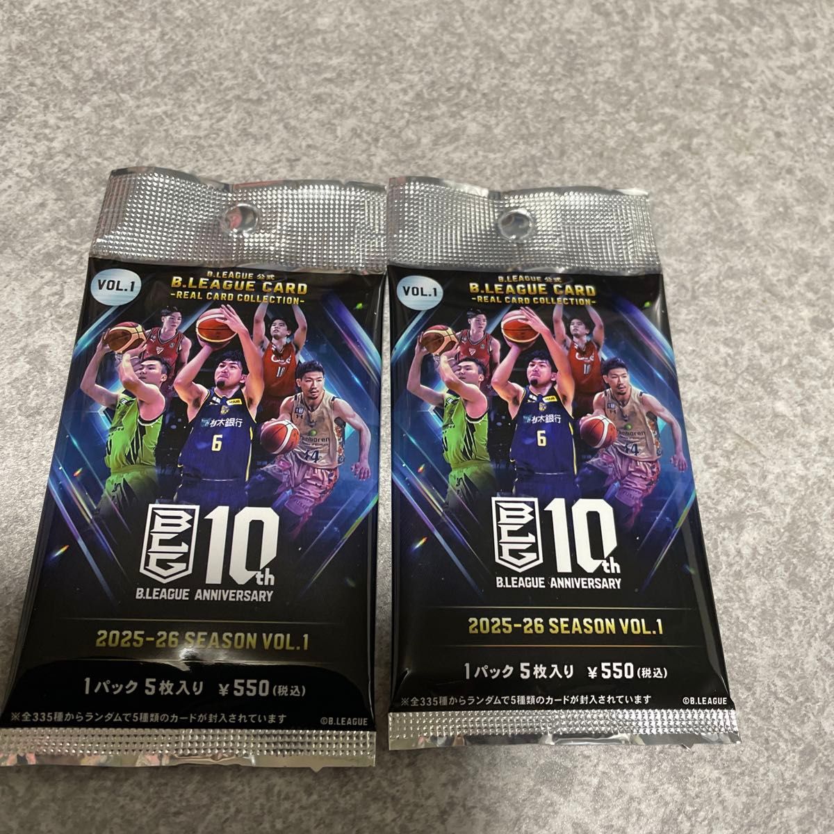 B LEAGUE CARD 2025-26 SEASON VOL 1 2パック｜Yahoo!フリマ（旧PayPay