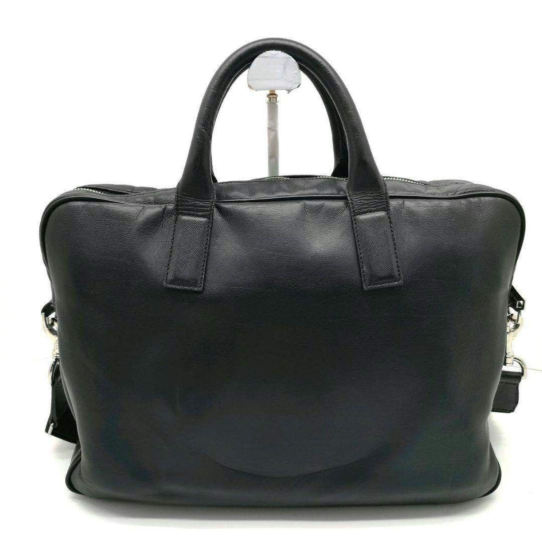 ○ポールスミス・ブリーフ書類カバン・オールレザー・難有り ポール