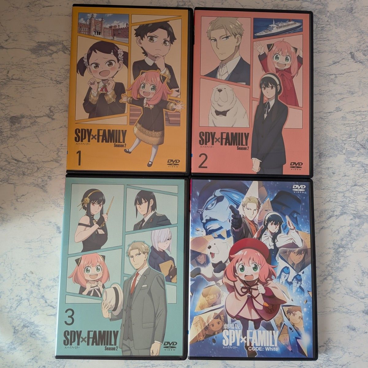 DVD SPY×FAMILY Season 1 2 劇場版 全10巻 スパイファミリー｜Yahoo