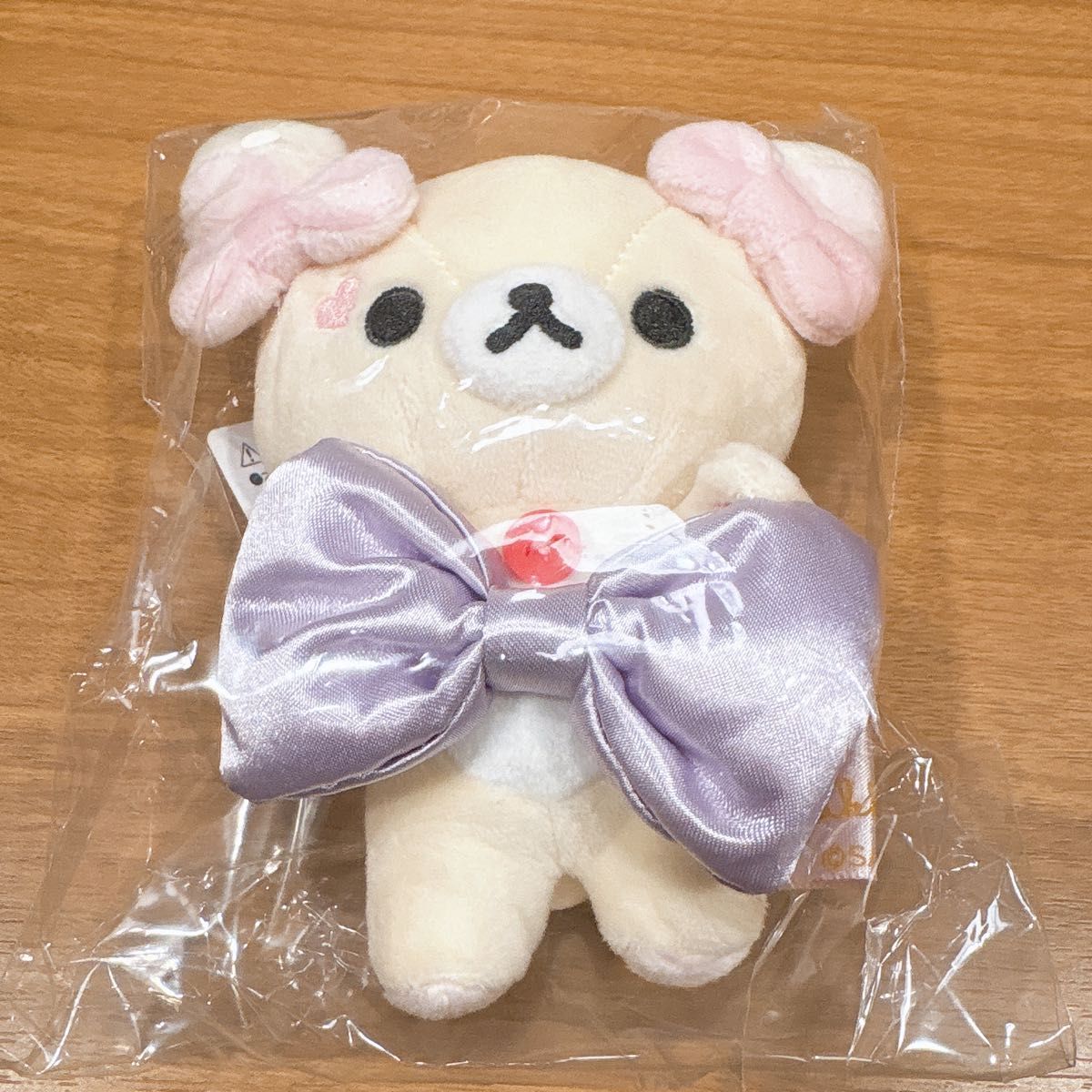 コリラックマ リボン付きぬいぐるみ ぶらさげぬいぐるみ リラックマ