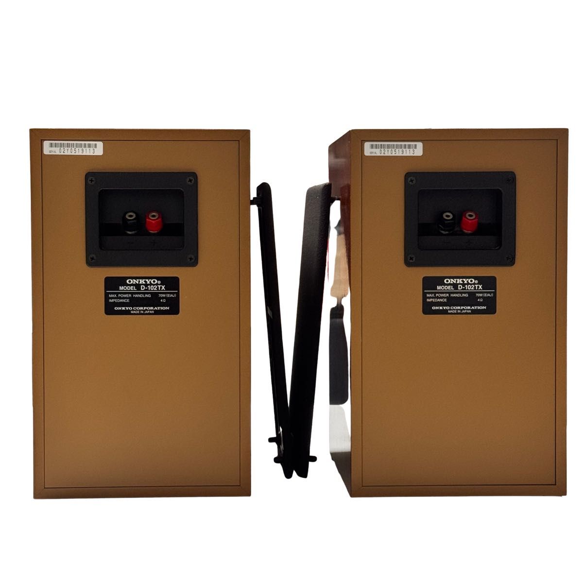 ONKYO ブックシェルフ型スピーカー ブラウン ONKYO ブックシェルフ型