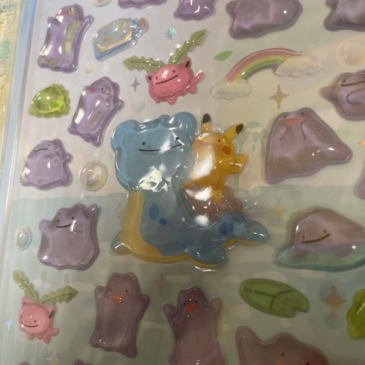 韓国限定】メタモン バブルステッカー ボンボンドロップシール 3D