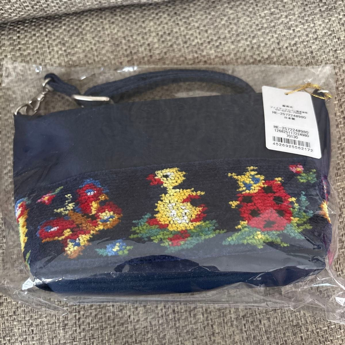 ハイジ ミニショルダーバッグ フェイラー VERY コラボ ネイビー 学校