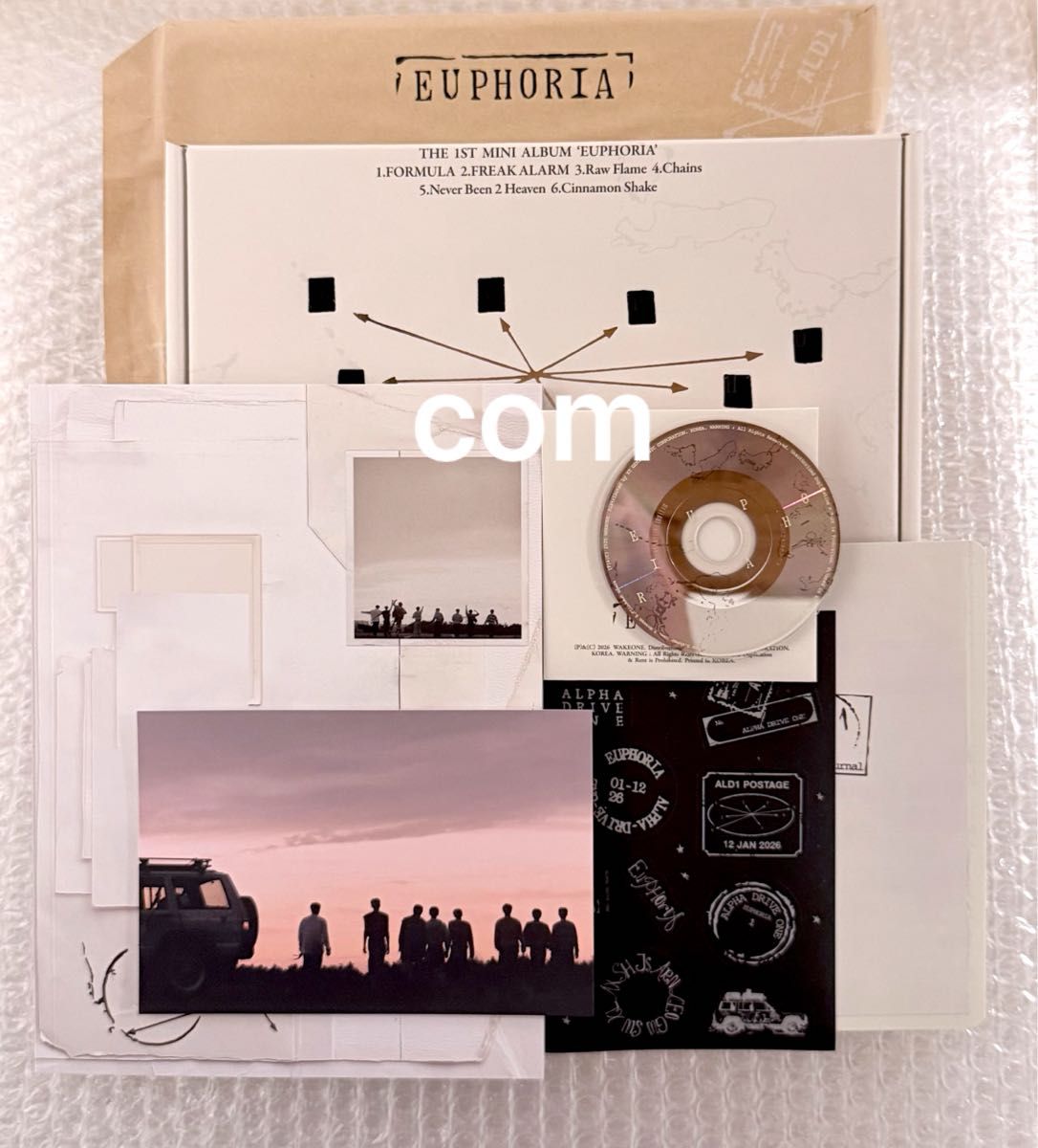 ALD1 EUPHORIA アルバム CD フォトブック 新品未使用 star road ver