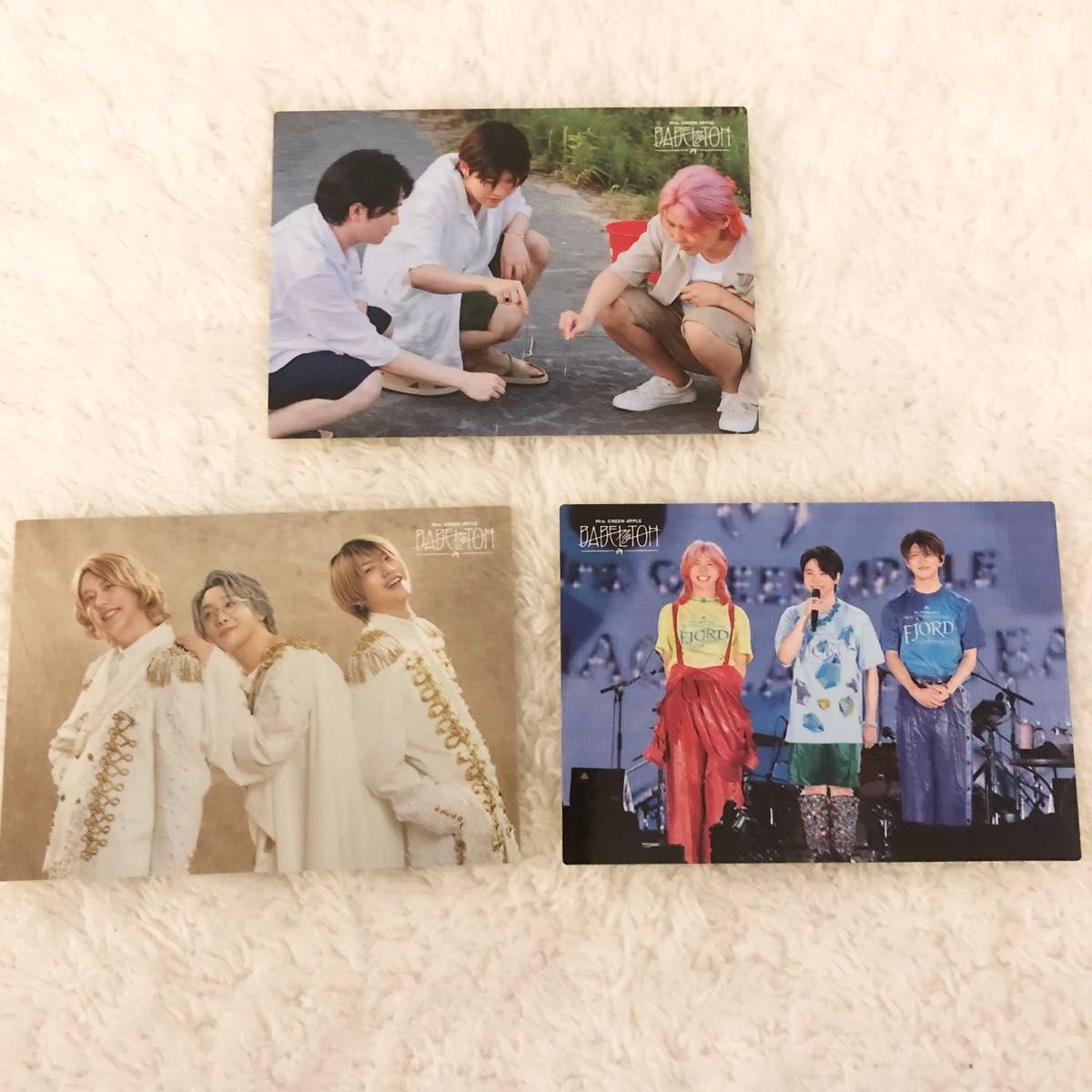 Mrs GREEN APPLE ミセス ミセスグリーンアップル フォトカード バベル