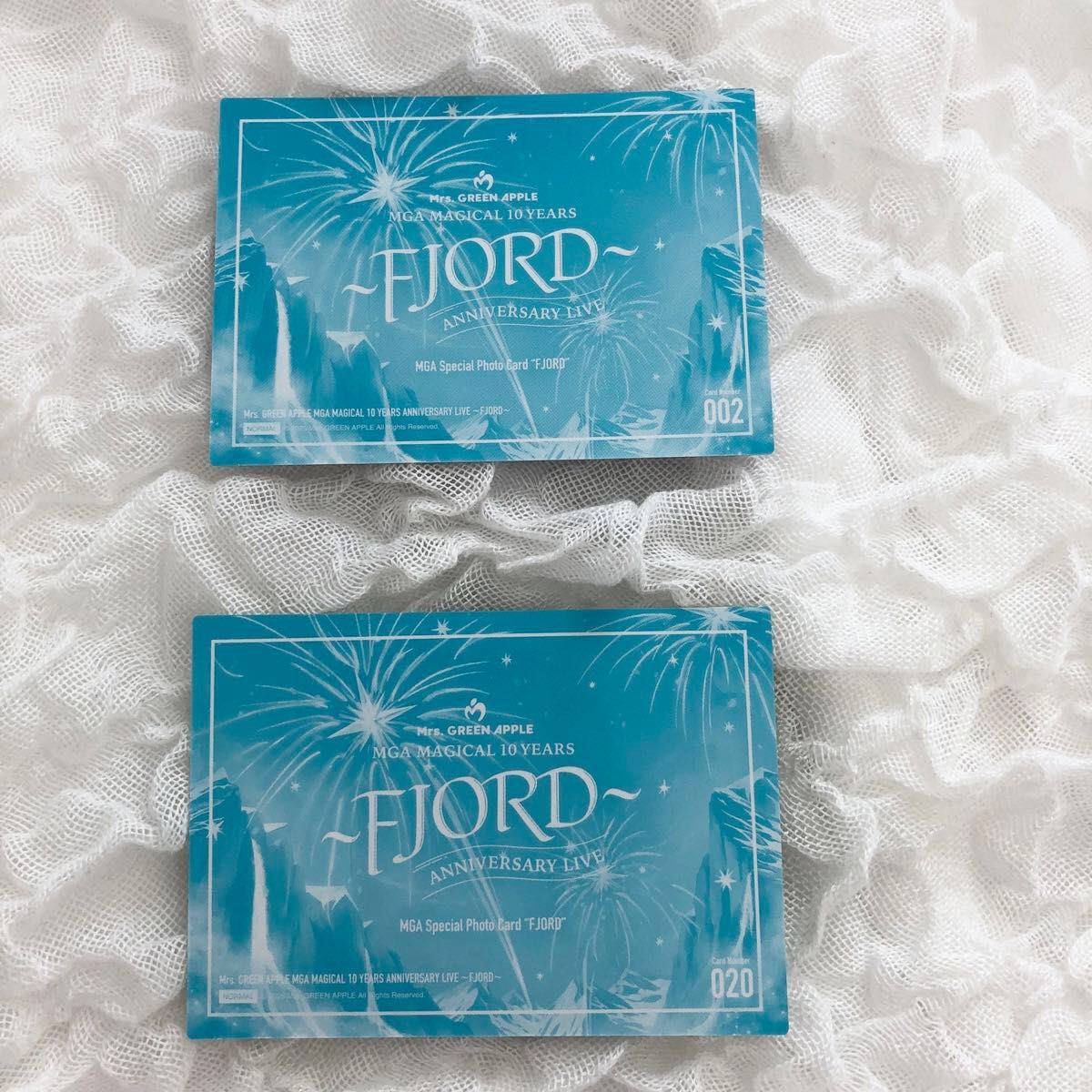 ミセスグリーンアップル フィヨルド フォトカード 大森元貴 5枚 セット
