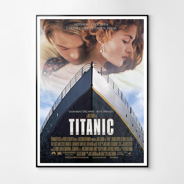 Yahoo!オークション - Titanic タイタニック 映画ポスター 洋画 レオナ