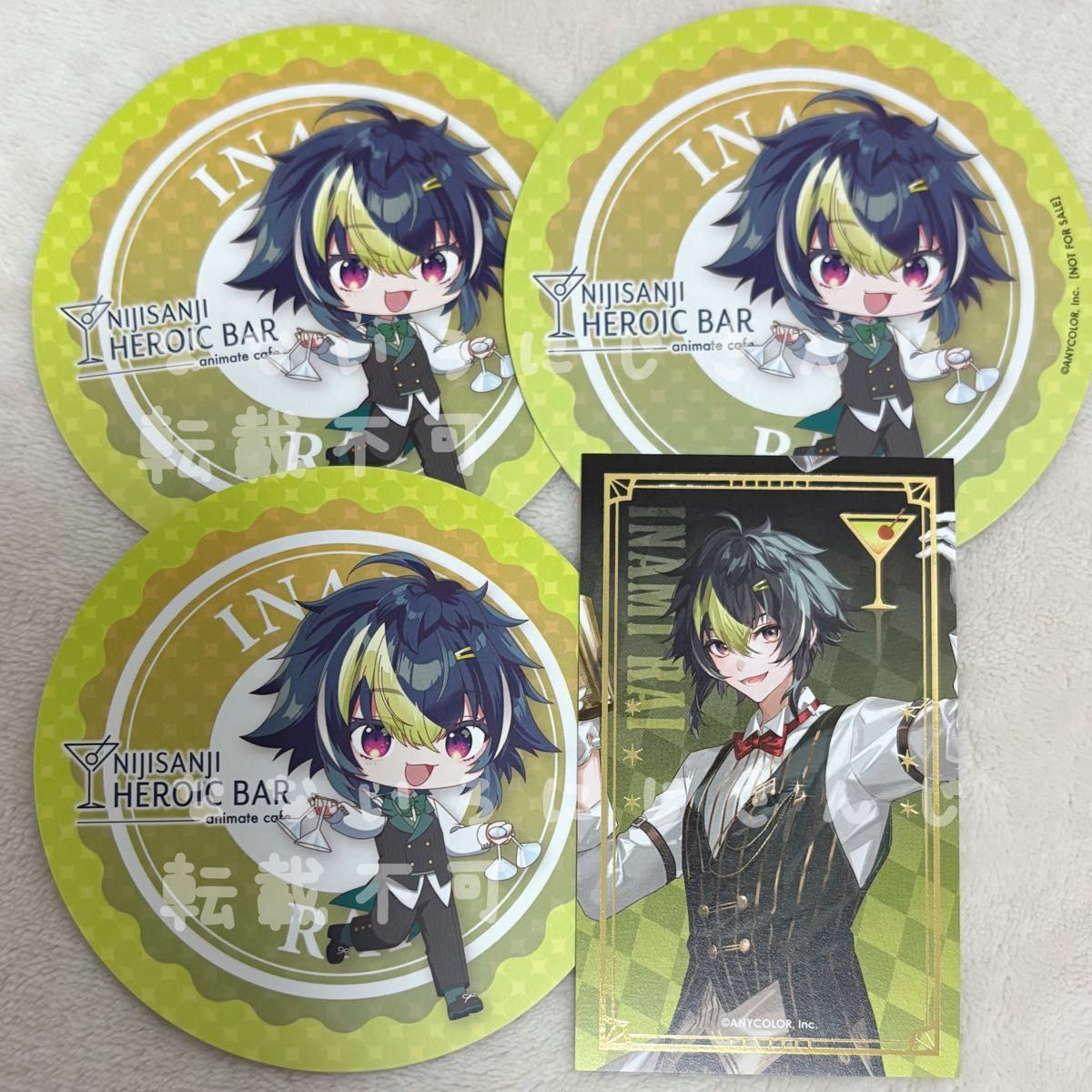 伊波ライ Dytica アニメイトカフェ アニカフェ ランダム 箔押しカード